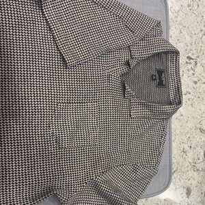 Todd Snyder Black and White Knit Sweater